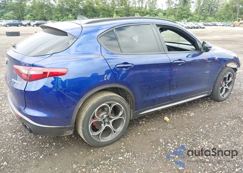 2022 Alfa Romeo Stelvio Ti Awd from USA, damaged, VIN ZASPAKBN2N7D25514